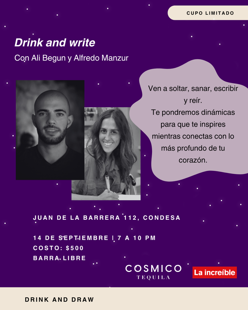 Drink and write