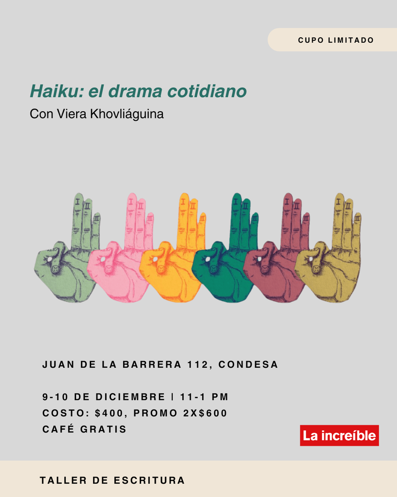 Haiku: el drama cotidiano (2 entradas)