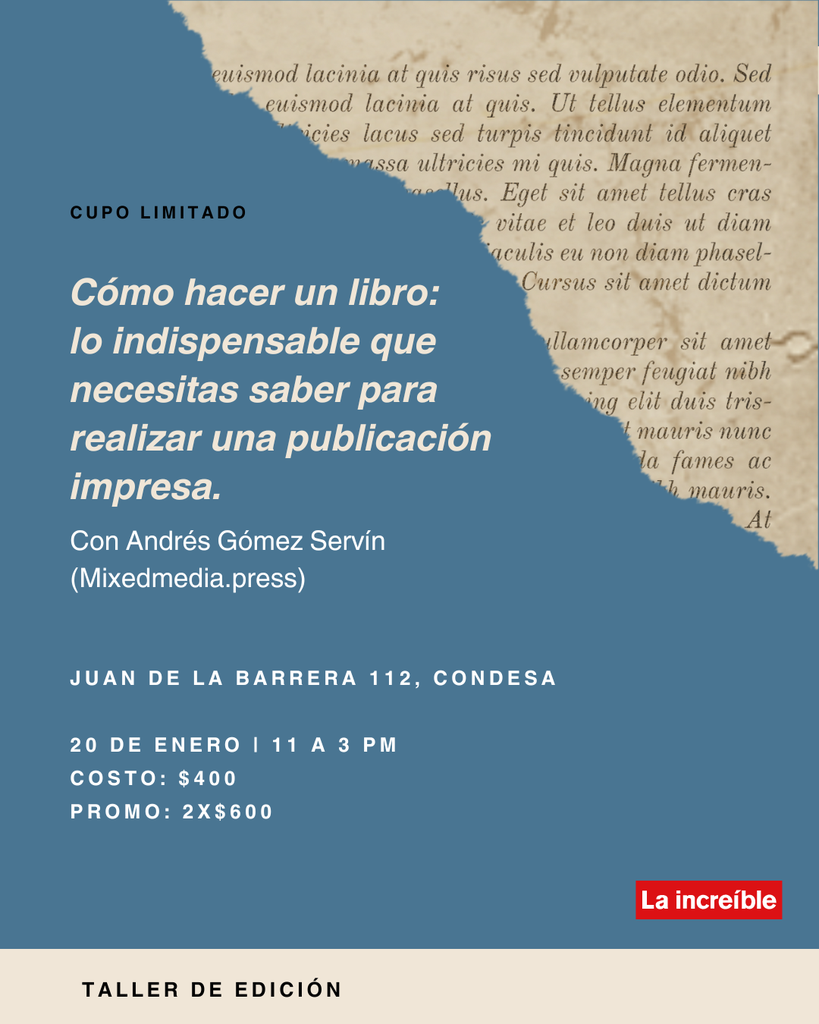 Como hacer un libro #2 - PROMOCIÓN