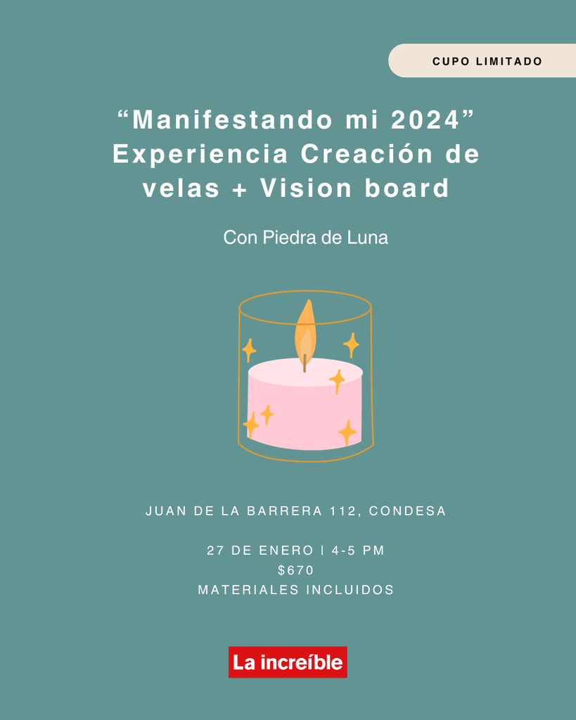 Taller creación de velas