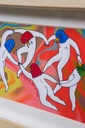 Print Pajaros bailando al ritmo de Matisse, mediano. Sofia Orizaga