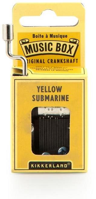 Caja Musical "yellow Submarine"
