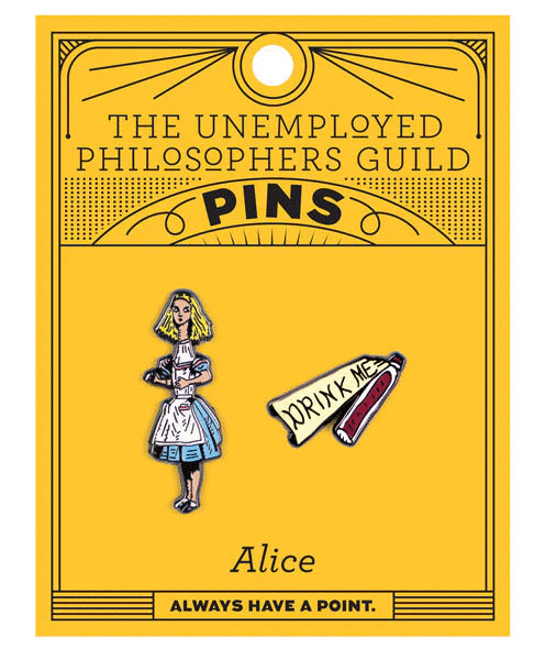 Alice and Drink Me Pins: set de pins coleccionables