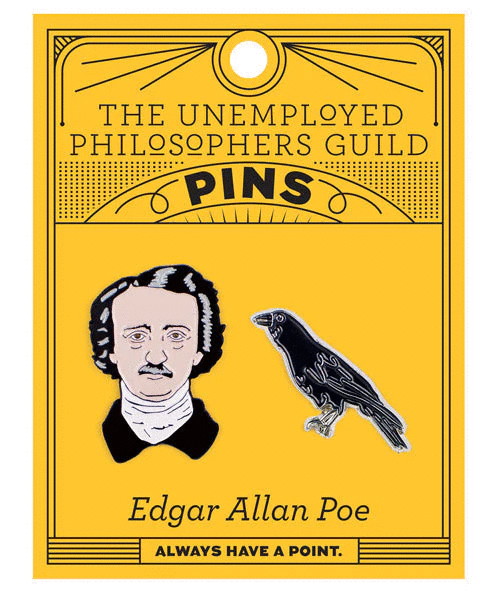 Edgar Allan Poe Y El Cuervo Pines