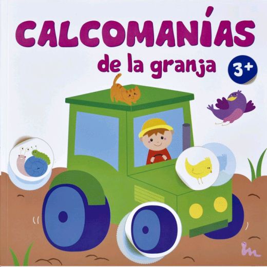 Calcomanías De La Granja Tractor 3+