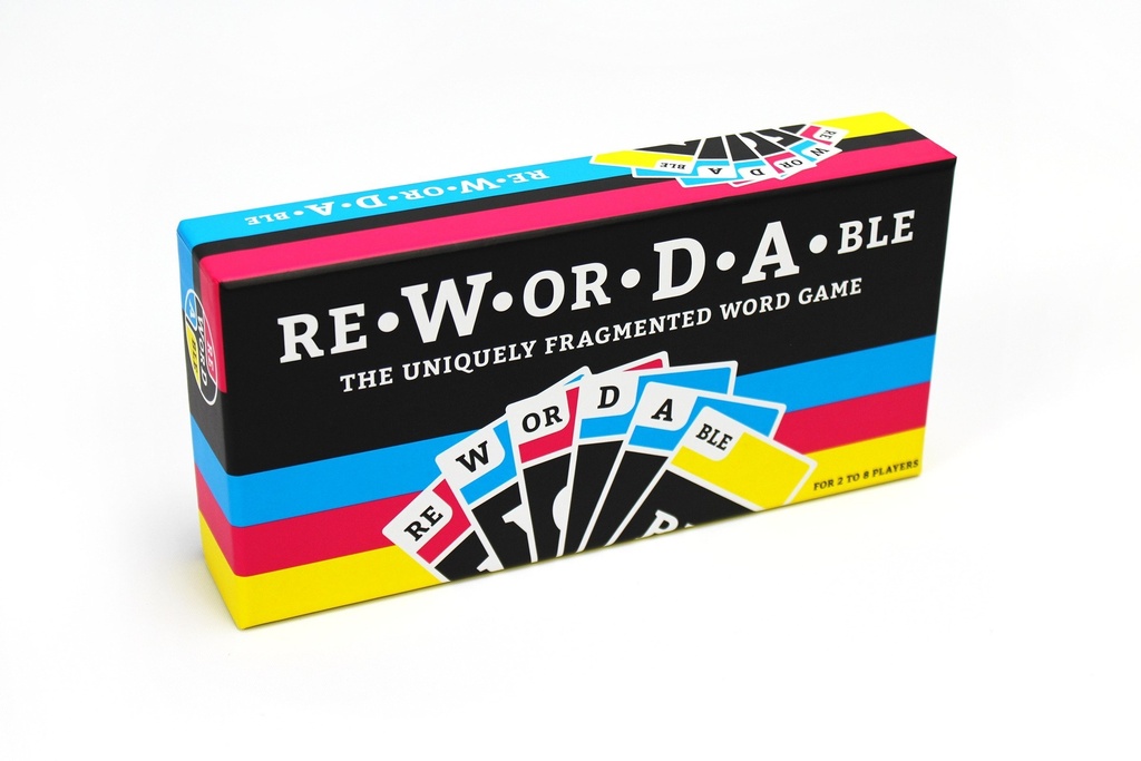 Rewordable Card Game: The Uniquely Fragmented Word GameCard Game