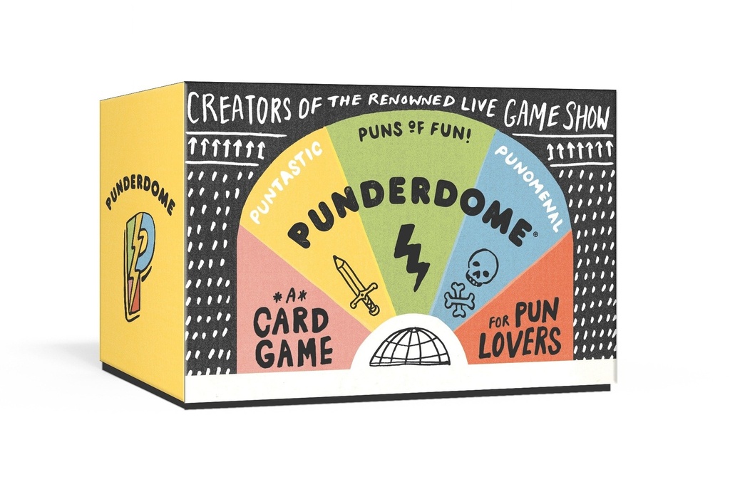 Clarkson Potter Punderdome: un juego de cartas para los amantes de los juegos de palabras