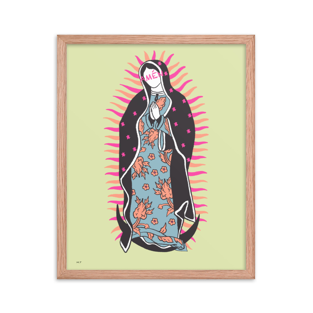 Print Virgen Mary