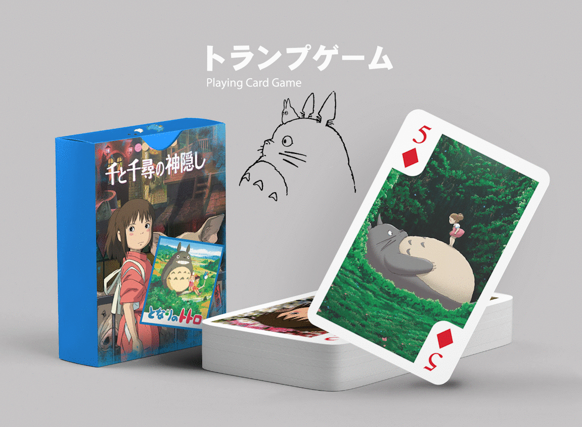 Cartas Studio Ghibli - Playing card game