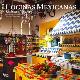 Calendario Pared Cocinas mexicanas Square 2024