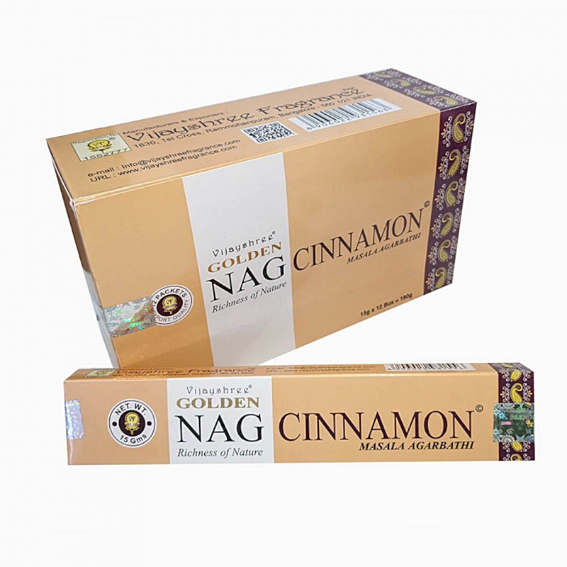 Incienso Golden Nag Canela (Cinnamon)