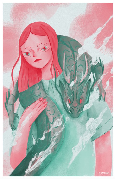 Print "Año del dragón". Fernanda Castro