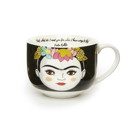 [YOTT1354] Taza de Porcelana de Frida Kahlo