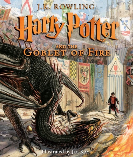 [ADV307] Harry Potter And The Goblet Of Fire Illustrated Edition