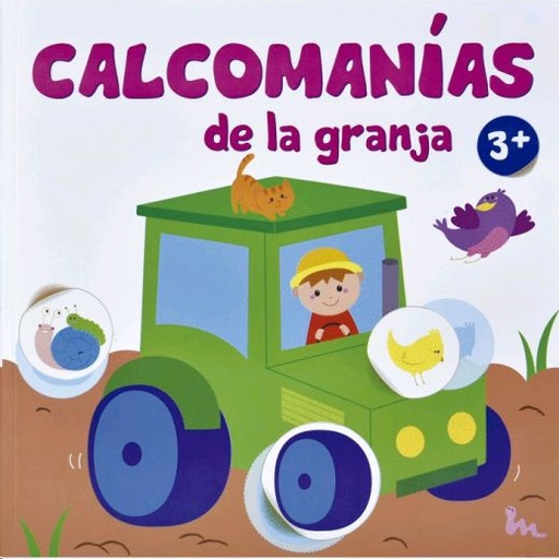 [ADV53] Calcomanías De La Granja Tractor 3+