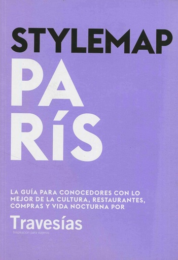 [CDIG17] Stylemap: París
