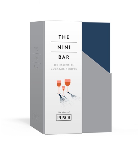 [YOTT1140] The Mini Bar: 100 Essential Cocktail Recipes; 8 Notebook Set