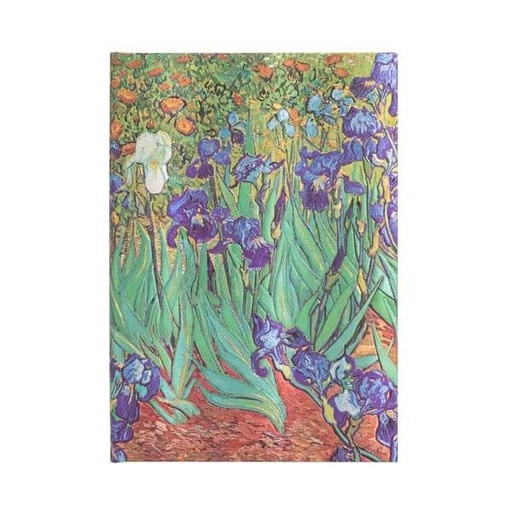 [YOTT1179] Midi Van Gogh Irises Lined