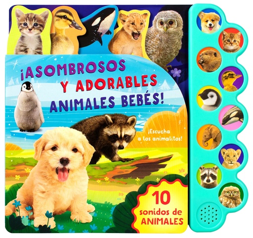 [230810356] 10 SONIDOS DE ANIMALES ASOMBROSOS Y ADORABLES ANIMALES BEBES