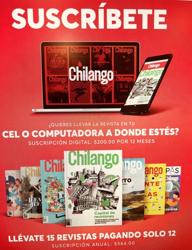 [CHILAN2023] Suscripción revista Chilango