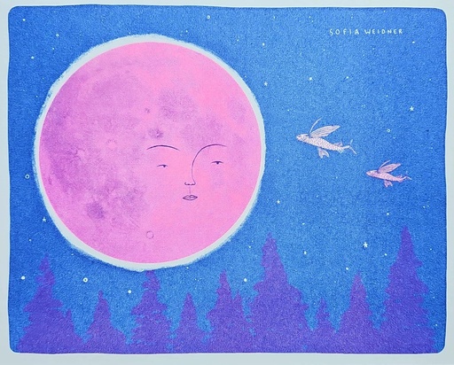[SOFIAWEIR15] Print Luna Rosa. Sofia Weidner