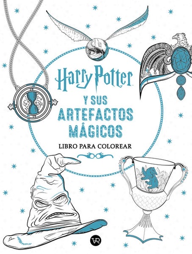 [VR3087] Harry Potter Y Sus Artefactos Magicos P/Colorear