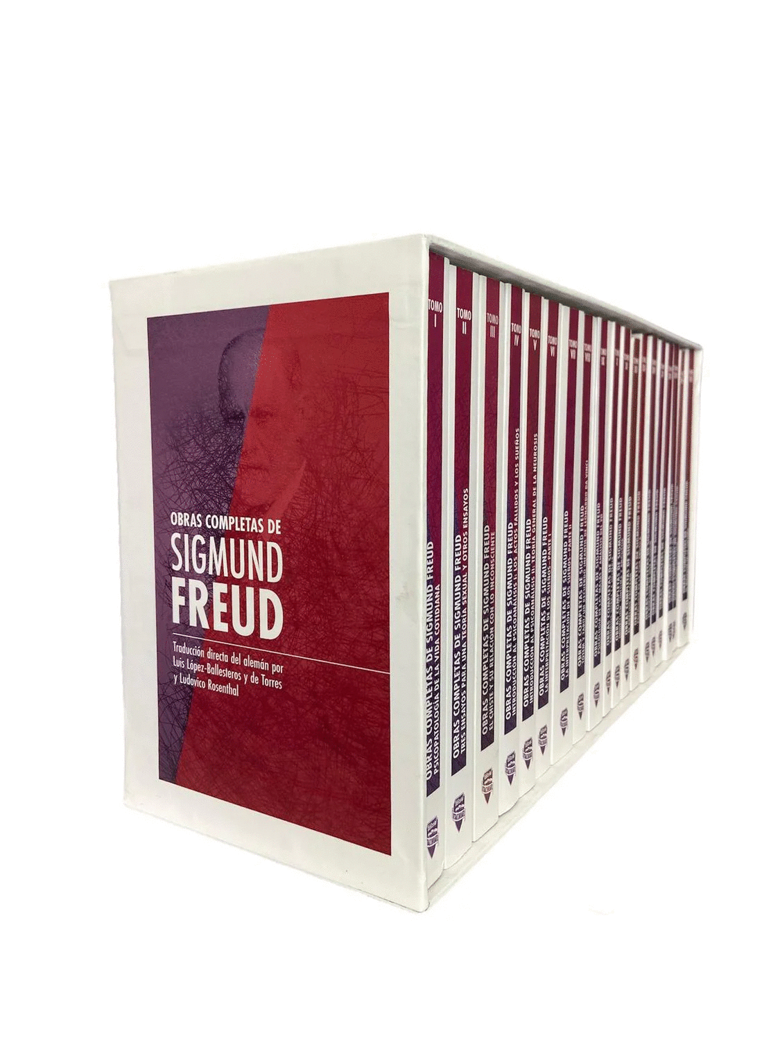 [NEISA8548] Obras Completas De Sigmund Freud. Estuche Con 19 Tomos