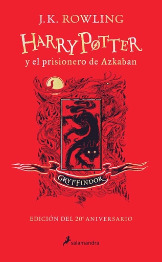 [PEN4087] Harry Potter y el prisionero de Azkaban. Gryffindor (Edición 20 Aniversario)
