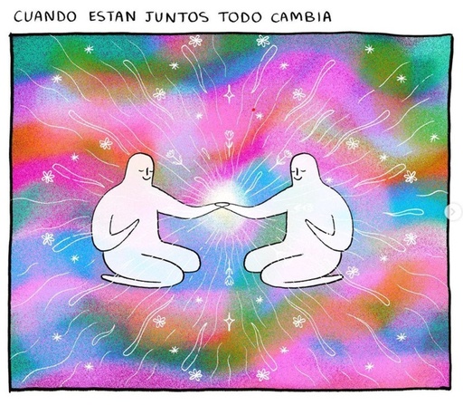 [TODOCAMBIAMED] Print Cuando Están Juntos, Mediano. Sofia Orizaga 2024