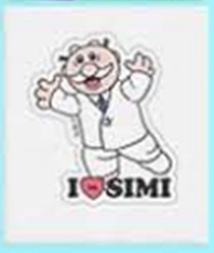 [STICKER DR SIMI. TWIN PINS] Sticker Dr Simi