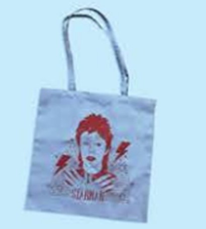 [TOTE BOWIE .TWIN PINS] Tote Bag Bowie